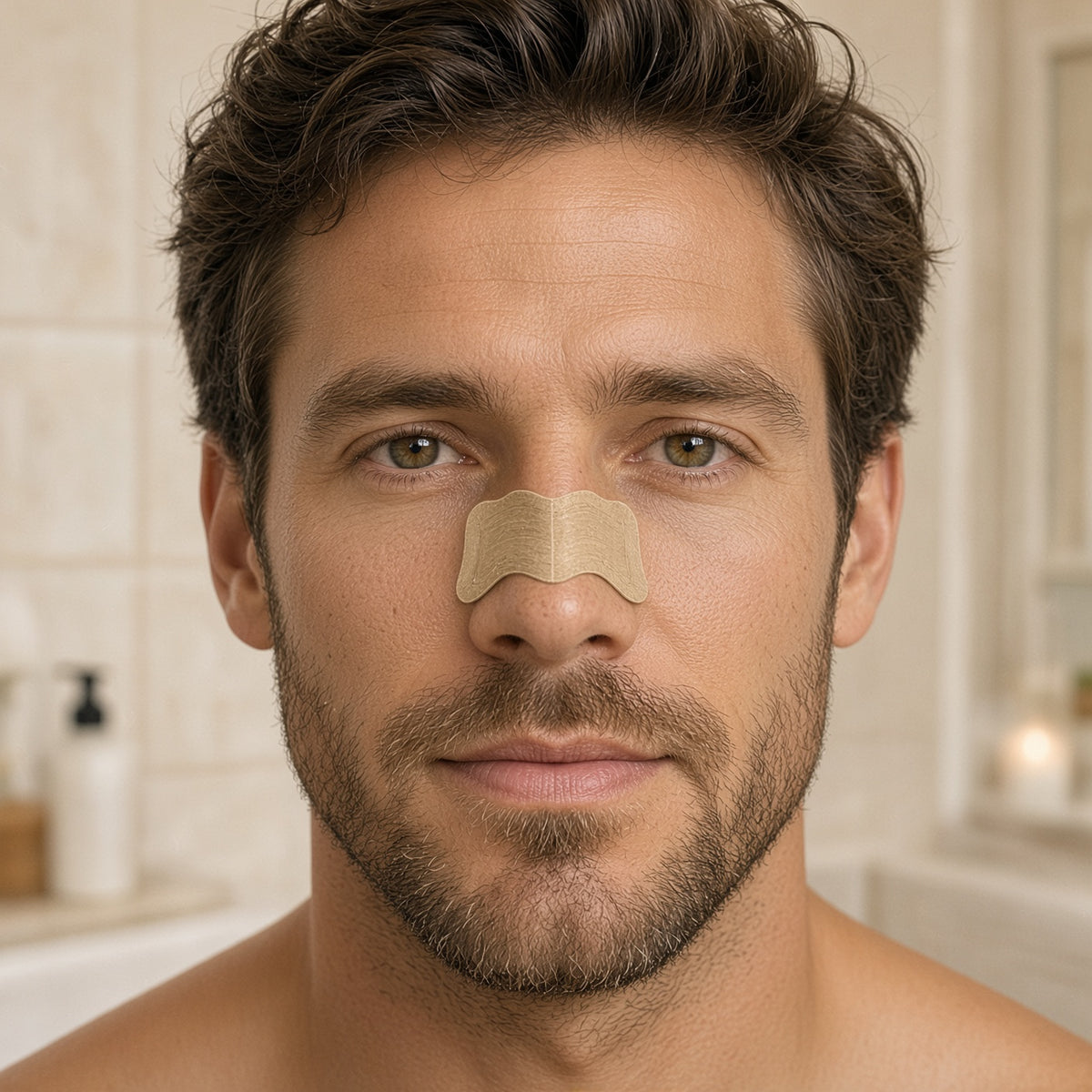 Nasal Strips — in use