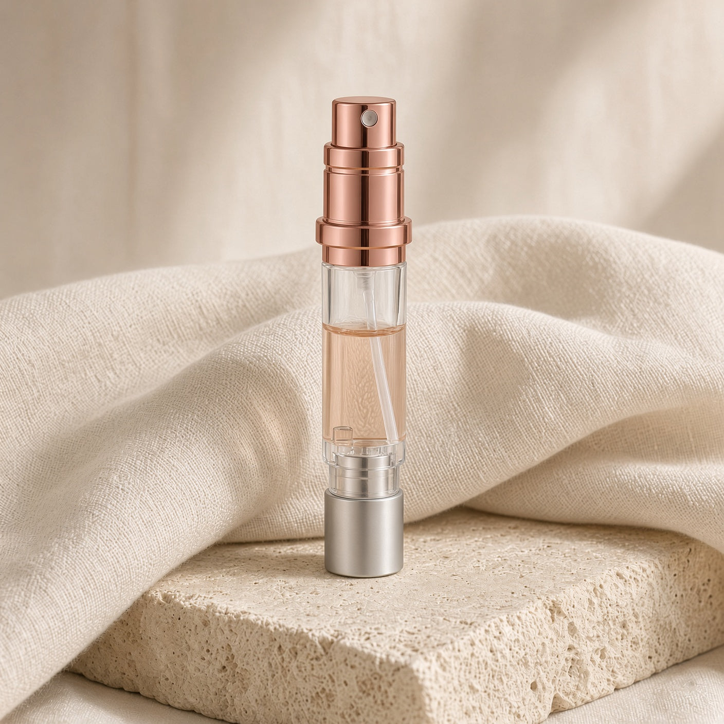 Mini Travel Atomizer — rose gold