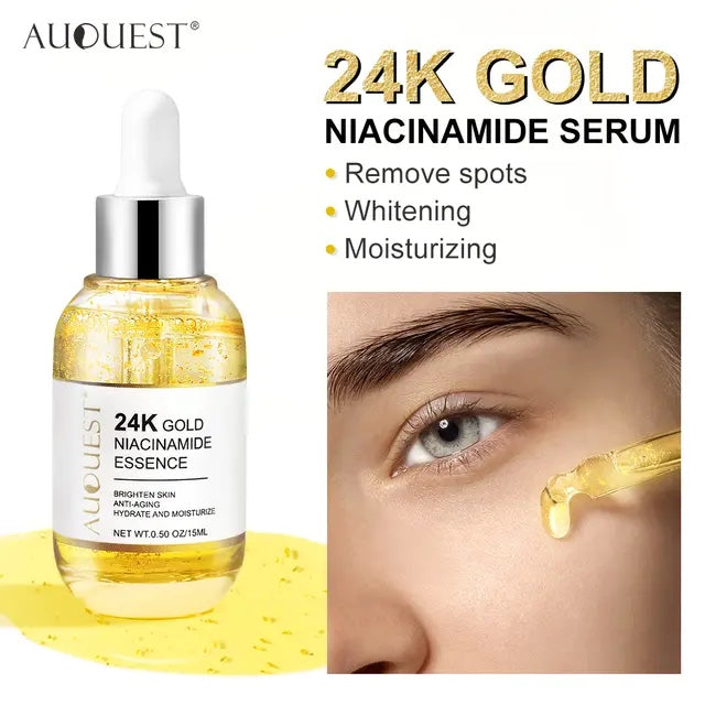 AUQUEST 24K Gold Niacinamide Essence (15ml)