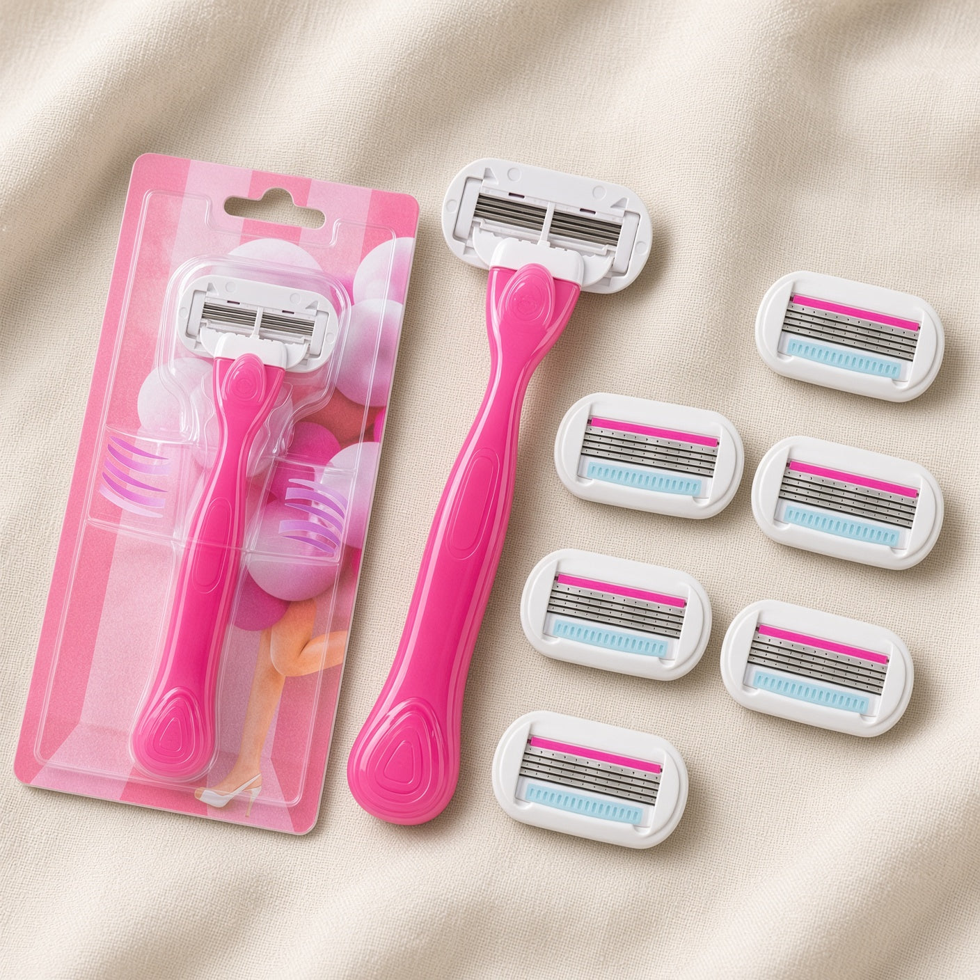 Bikini Razor Set — studio