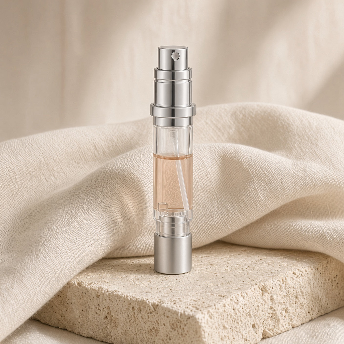 Mini Travel Atomizer — silver