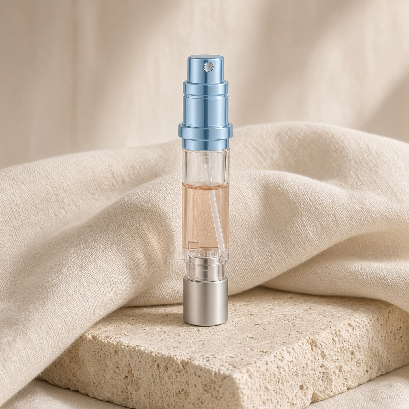 Mini Travel Atomizer — light blue