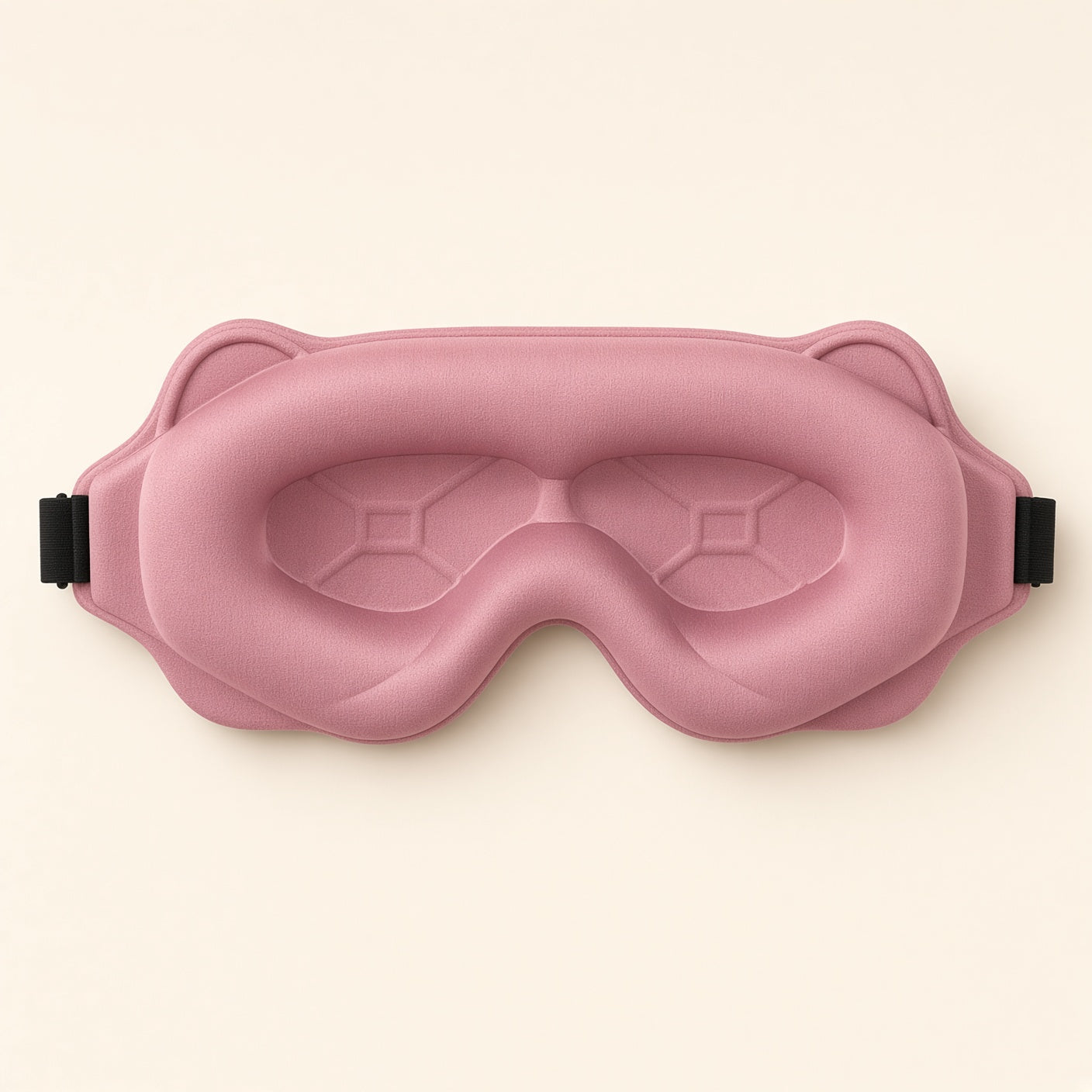 3D Sleep Mask — rose pink