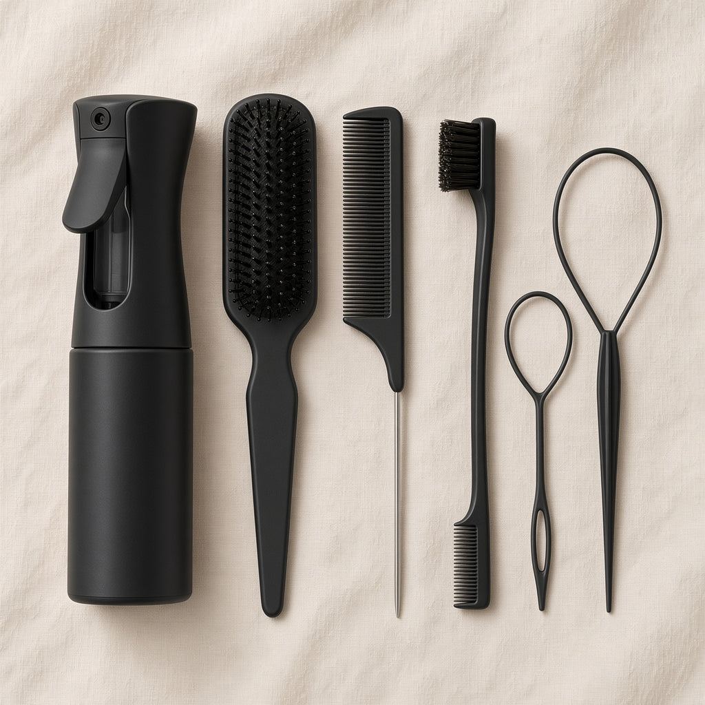 Salon Brush Set — Black
