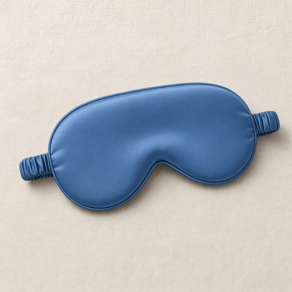 Silk Sleep Mask — Blue