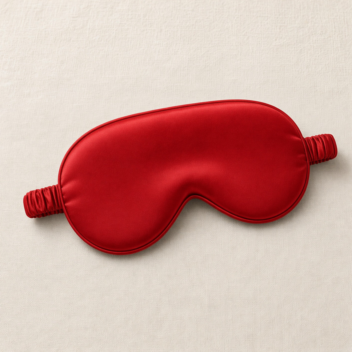 Silk Sleep Mask — Red