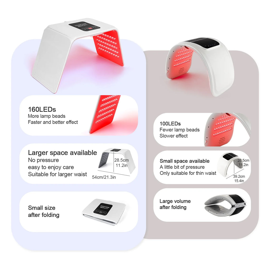 Foldable LED Mask