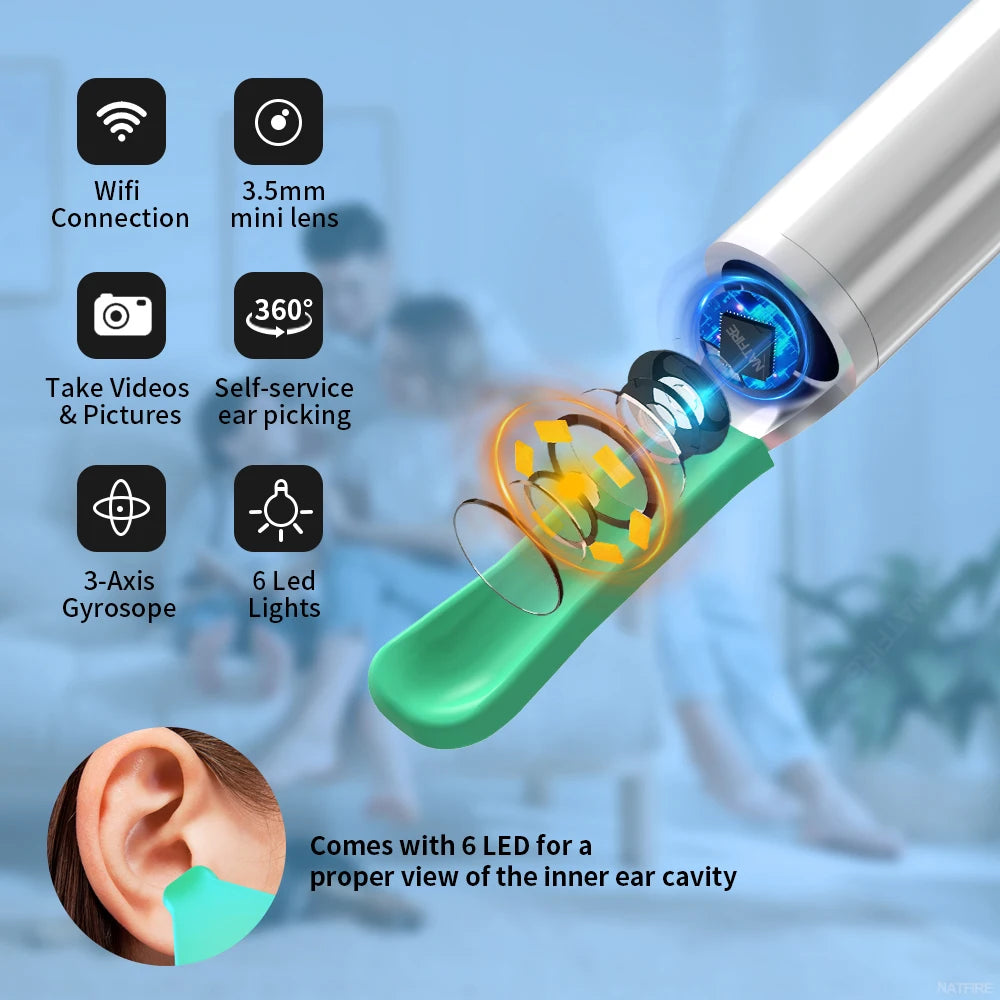 Wireless Ear Camera