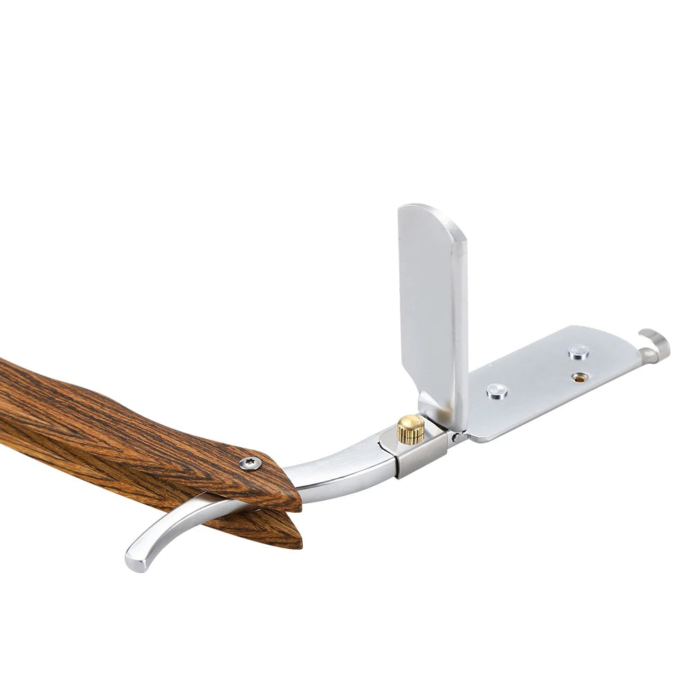 Wood Straight Razor