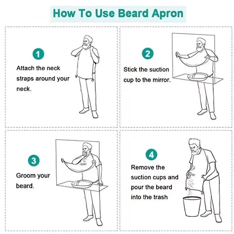 Beard Catcher Apron