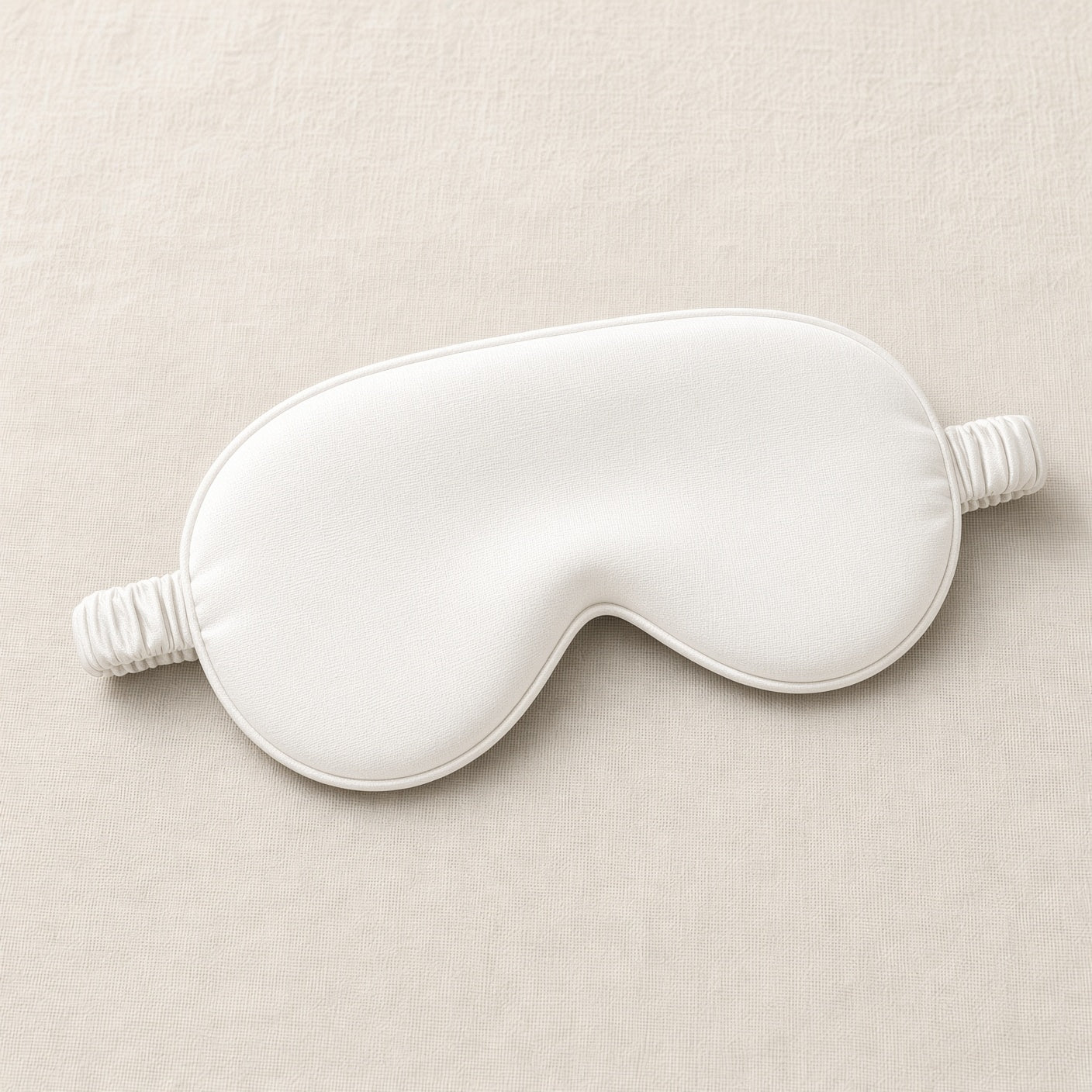 Silk Sleep Mask — White
