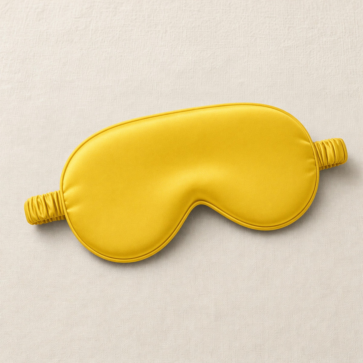 Silk Sleep Mask — Yellow