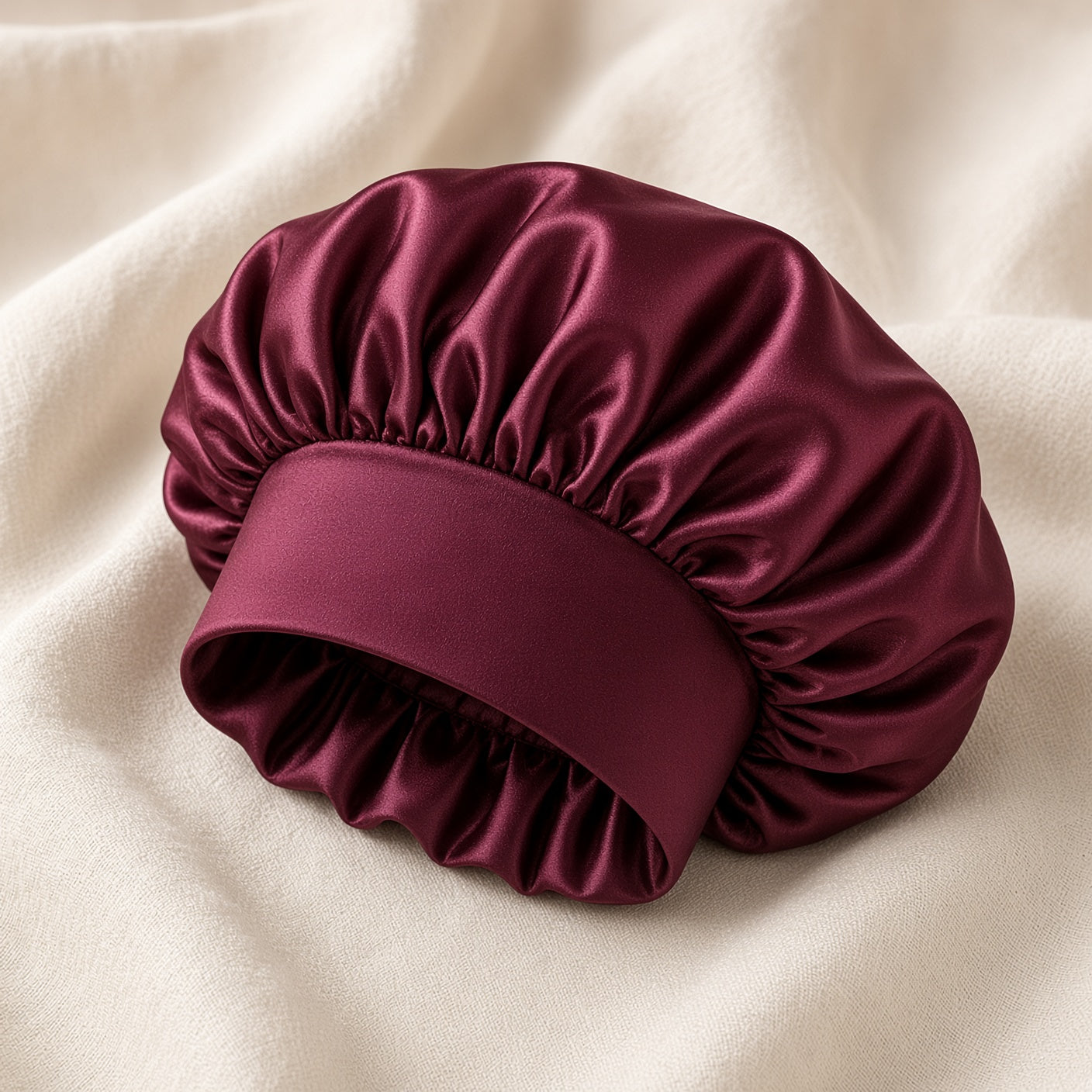 Satin Hair Bonnet — studio