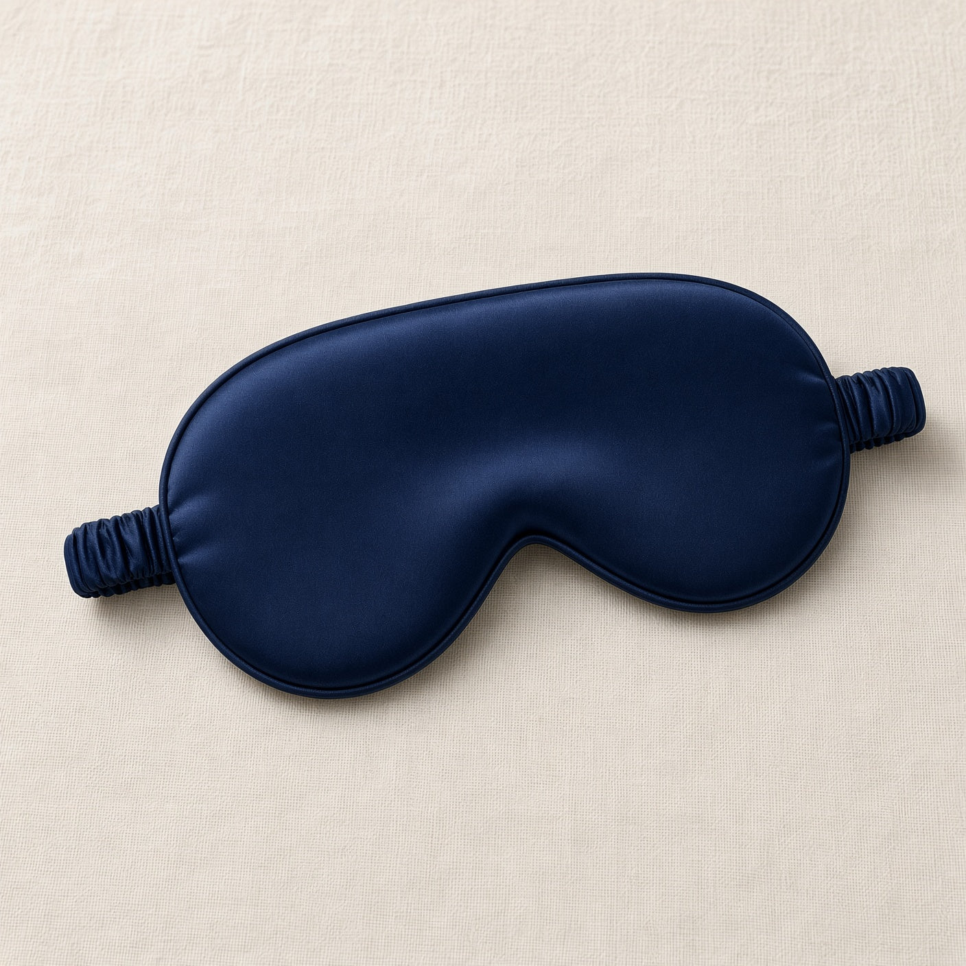Silk Sleep Mask — Dark Blue