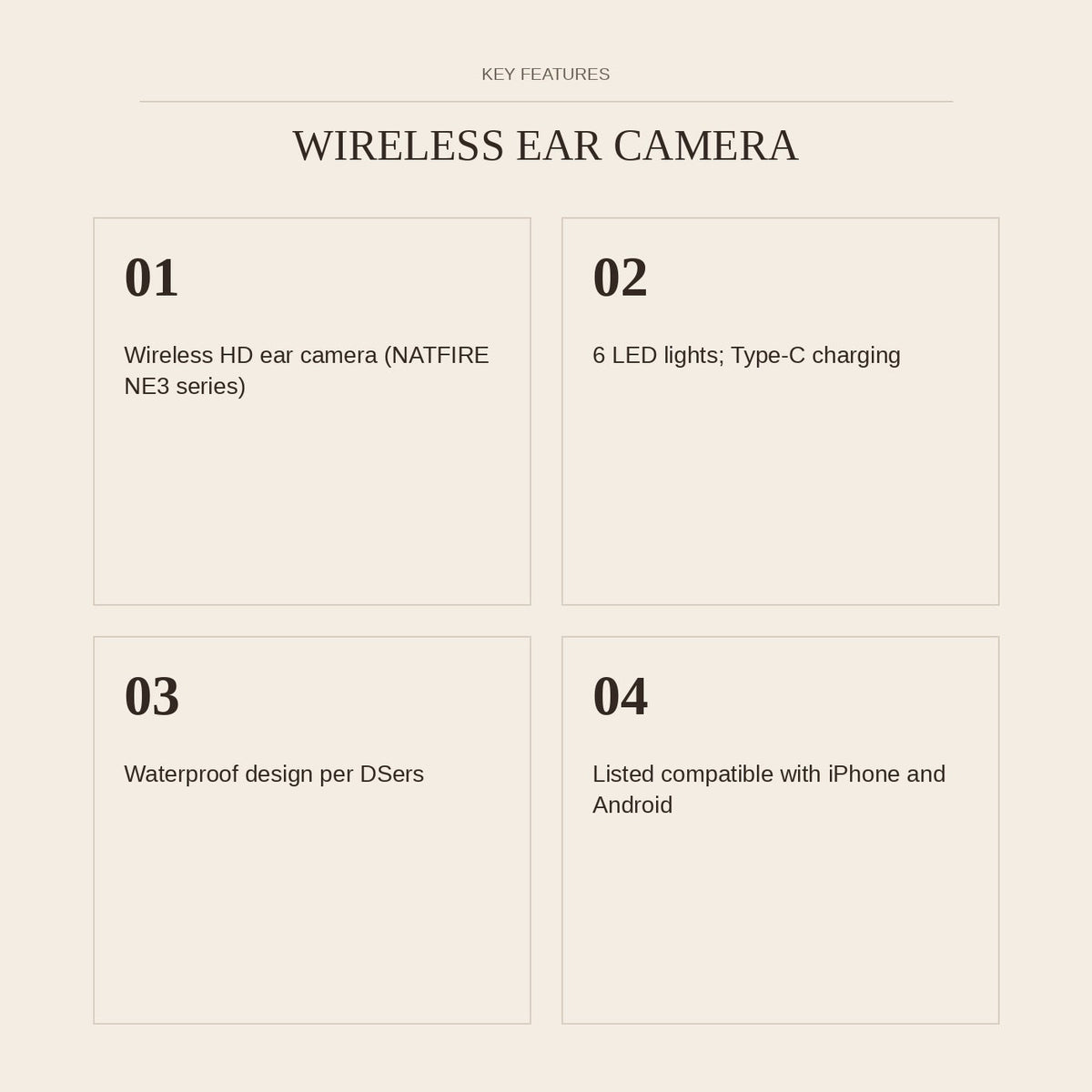 Wireless Ear Camera