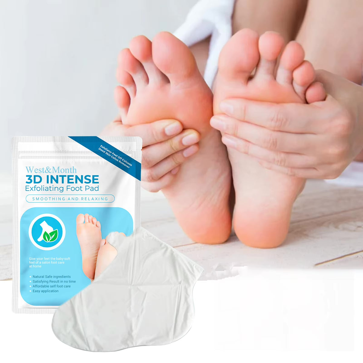 3D Intense Exfoliating Foot Peel Mask