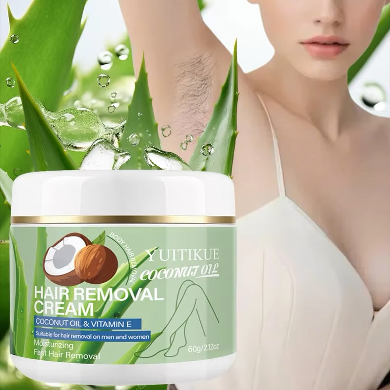 Coconut Oil & Vitamin E Hair Removal Cream (60g)