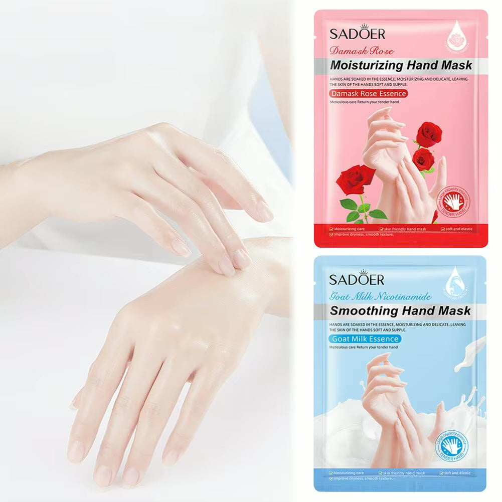 Hydrating Damash Rose / Goat Milk Hand Mask
